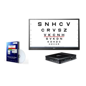 Micro PC (CB), 24” Monitor & Test Chart (Full)