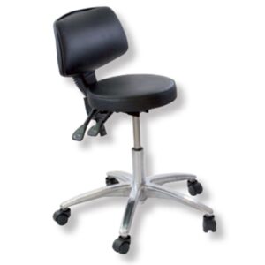Practitioner Chair & Stool – Aluminium Base