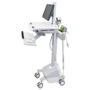 Ergotron StyleView® Cart with LCD Pivot, LiFe Powered, UK